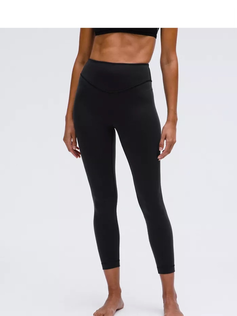 Lululemon Wunder Under Smooth Cover Black High-Waist Yoga Leggings